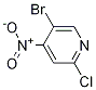Structure of 5-broMo-2-chloro-4-nitropyridine