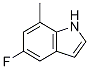 Structure of 5-Fluoro-7-Methyl indole