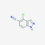 Structure of 1H-Indazole-5-carboxamide, N-cyclopropyl-N-(2-hydroxyethyl)-
