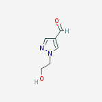 Structure of 1-(2-hydroxyethyl)-1H-pyrazole-4-carbaldehyde