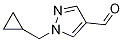 Structure of 1-CyclopropylMethyl-1H-pyrazole-4-carbaldehyde