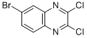 Structure of 6-bromo-2,3-dichloroquinoxaline