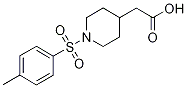 Structure of {1-[(4-Methylphenyl)sulfonyl]piperidin-4-yl}acetic acid