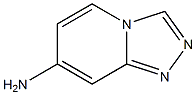 Structure of [1,2,4]triazolo[4,3-a]pyridin-7-aMine