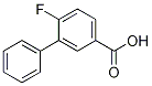 Structure of 4-Fluoro-3-phenylbenzoic acid