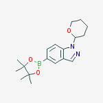 1H-Indazole-6-carboxamide, N-[(4-fluorophenyl)methyl]-结构式