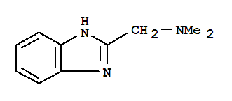 Structure of 1H-Benzimidazole-2-methanamine,N,N-dimethyl-