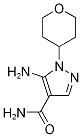Structure of 5-aMino-1-(tetrahydro-2H-pyran-4-yl)-1H-pyrazole-4-carboxaMide