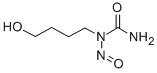 N-(4-羟基-丁基)-N-亚硝基脲结构式