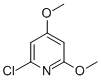 Structure of Pyridine,2-chloro-4,6-dimethoxy-