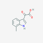 Structure of 1H-Indole-6-ethanamine, 4-chloro-