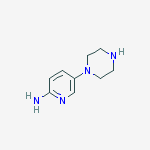 Structure of 5-(piperazin-1-yl)pyridin-2-amine