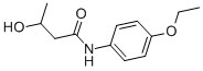 Structure of 3-HYDROXY-P-BUTYROPHENETIDINE