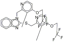Structure of N-[3-Methyl-4-(2,2,2-trifluoroethoxy)-2-pyridinyl]Methyl Lansoprazole Sulfide