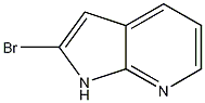 Structure of 2-BROMO-1H-PYRROLO[2,3-B]PYRIDINE