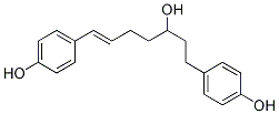 1,7-双(4-羟基苯基)庚-6-烯-3-醇结构式