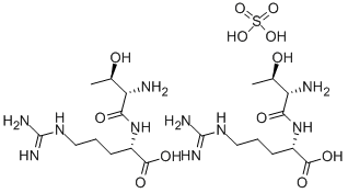 Structure of THR-ARG HEMISULFATE SALT