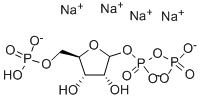 Structure of 5-PHOSPHO-ALPHA-D-RIBOSYL DIPHOSPHATE SODIUM SALT