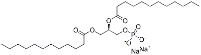 Structure of 1 2-DILAUROYL-SN-GLYCERO-3-PHOSPHORIC