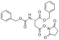 Structure of Z-ASP(OSU)-OBZL
