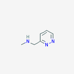 N-methyl(pyridazin-3-yl)methanamine结构式
