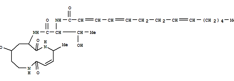 Structure of glidobactin B