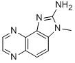 2-氨基-3-甲基-3H -咪唑并[4,5 - F]喹喔啉结构式