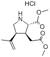 Structure of KAINIC ACID DIMETHYL ESTER HYDROCHLORIDE