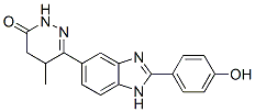 Structure of 2-(4-Hydroxyphenyl)-5-[(1,4,5,6-tetrahydro-6-oxo-4-methylpyridazin)-3-yl]-1H-benzimidazole