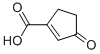 Structure of 1-CYCLOPENTENE-1-CARBOXYLIC ACID3-OXO