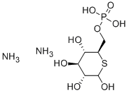 Structure of 5-THIO-D-GLUCOSE 6-PHOSPHATE DIAMMONIUM SALT