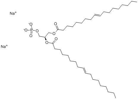 Structure of PHOSPHATIDIC ACID, DIOLEOYL, SODIUM SALT