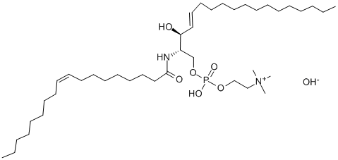 Structure of N-OLEOYL-D-SPHINGOMYELIN