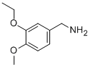 Structure of 3-ETHOXY-4-METHOXY-BENZYLAMINE