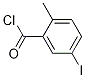 Structure of 5-IODO-2-METHYLBENZOIC ACID CHLORIDE