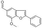 Structure of 7-Methoxy-2-phenylbenzofuran-5-carboxaldehyde