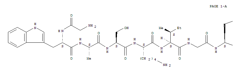 Structure of xenopsin precursor fragment (XPF)