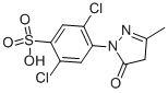 Structure of 1-(2 5-DICHLORO-4-SULFOPHENYL)-3-METHYL&