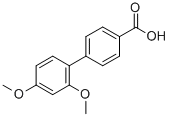 Structure of 4-(2,3-Dimethoxyphenyl)benzoic acid