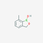 Structure of 1,3-dihydro-1-hydroxy-7-methyl-2,1-Benzoxaborole