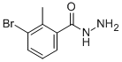 3-BROMO-2-METHYLBENZHYDRAZIDE结构式