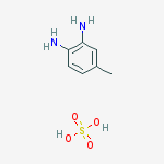 Structure of 3,4-Diamino toluene sulfate