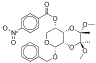 Structure of Benzyl 2,3-O-[(1S,2S)-1,2-Dimethoxy-1,2-dimethyl-1,2-ethanediyl]-4-nitrobenzoyl-α-L-xylopyranoside