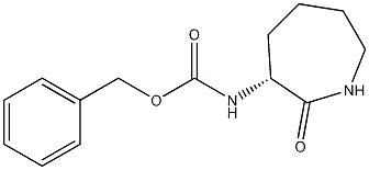 Structure of benzyl (R)-2-oxoazepan-3-ylcarbamate