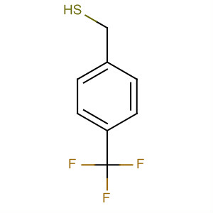 Benzenemethanethiol, 4-(trifluoromethyl)-结构式