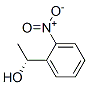 Structure of Benzenemethanol, a-methyl-2-nitro-, (aR)-