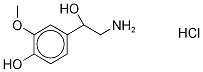 Structure of rac NorMetanephrine-d3 Hydrochloride