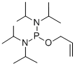 2-丙烯基 N,N,N,N-四异丙基亚磷酰二胺结构式