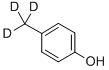 Structure of P-CRESOL-D3 (METHYL-D3)