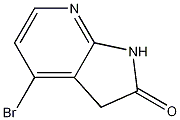 Structure of 4-Bromo-1H-pyrrolo[2,3-b]pyridin-2(3H)-one